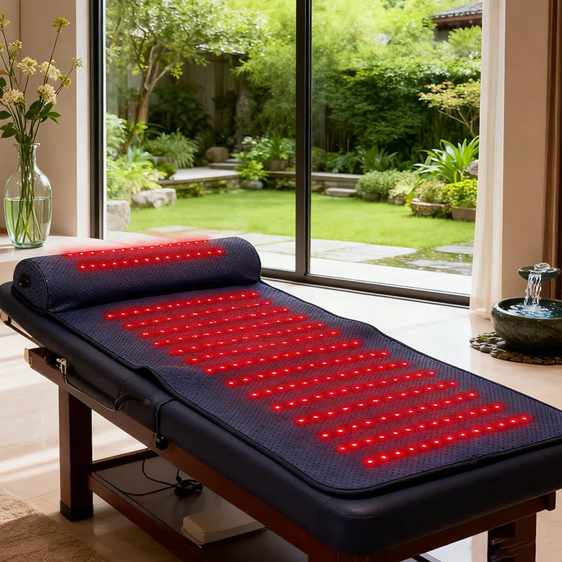 Red Light Therapy Heating Pad with Neck Support