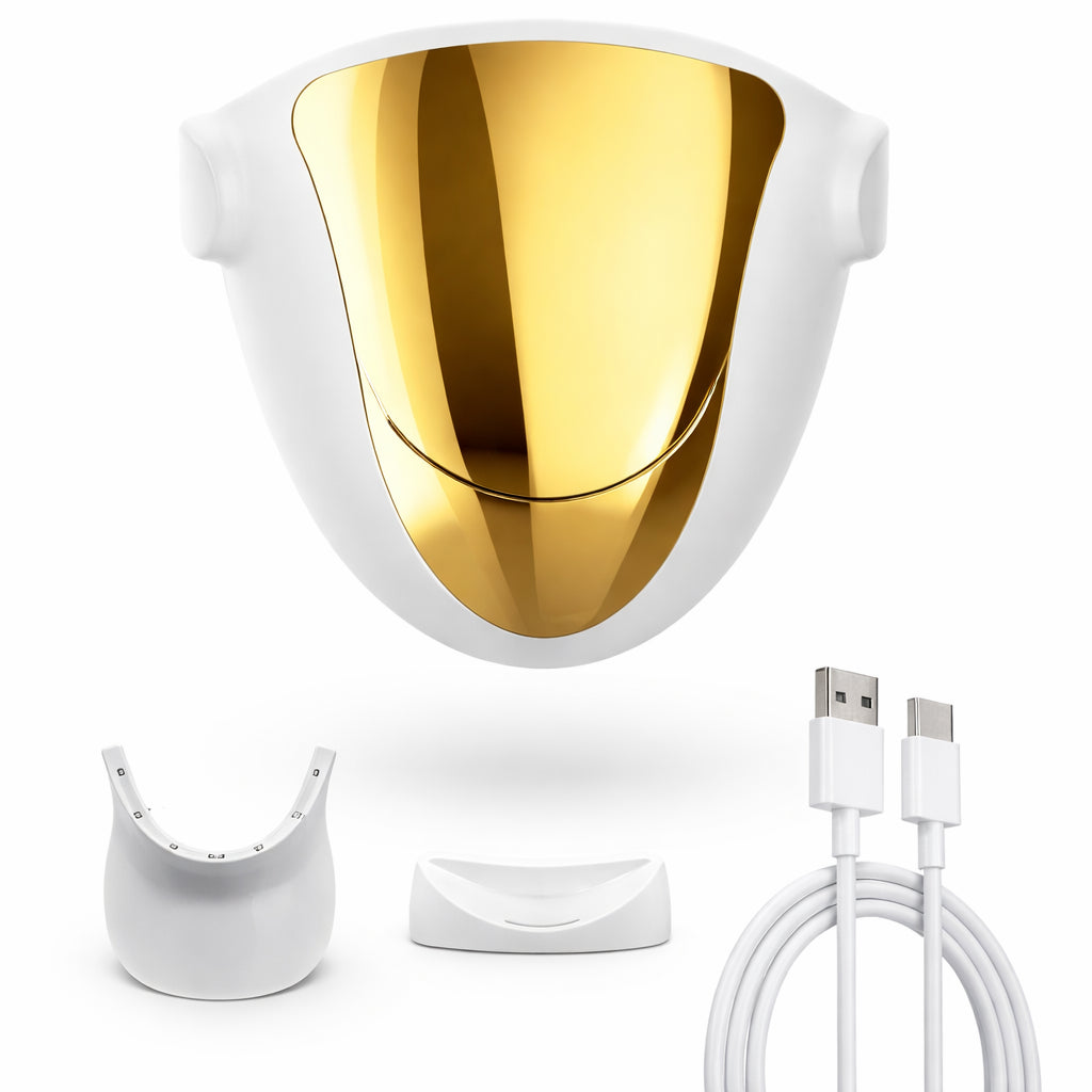 3-Colour LED Face & Neck Light Therapy Mask